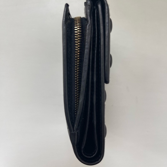 RARE and Like New Celine Black and Red Leather Wallet - Picture 8 of 11